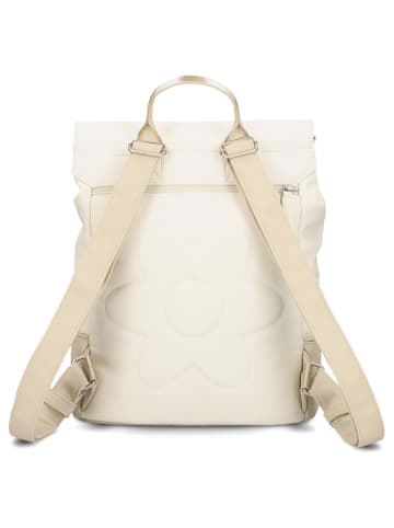 Zwei Jana JR13 - Rucksack 35 cm (papaya) in nubuk-linen