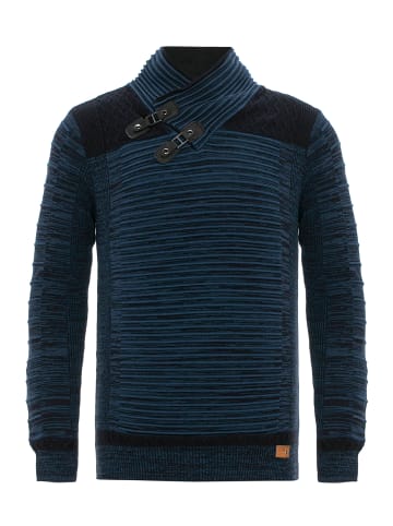 Cipo & Baxx Strickpullover in NAVYBLUE-INDIGO