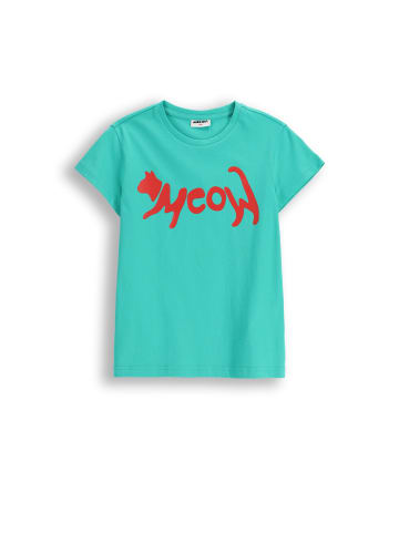 MOKIDA T-shirt aus Baumwolle mit kurzem Ärmel in grün