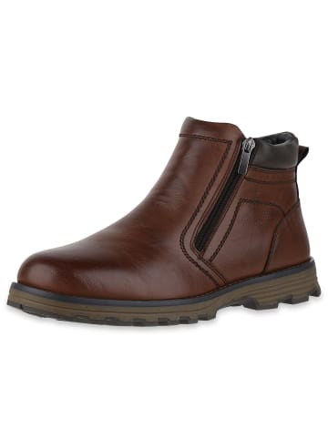 VAN HILL Winter Boots Riley in Braun