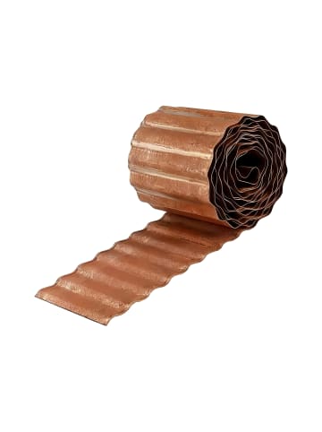 relaxdays Rasenkante in Braun - 5 m