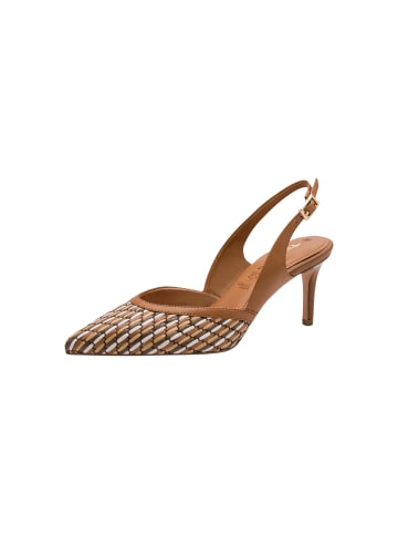 Tamaris Pumps aus Leder Braun