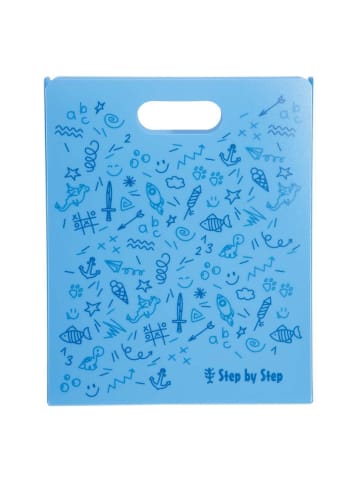 Step by Step Heftbox Mit Tragegriff Blau in blau