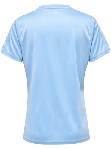 Hummel Hummel T-Shirt Hmlcore Multisport Damen Atmungsaktiv Feuchtigkeitsabsorbierenden in ARGENTINA BLUE