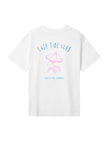 F4NT4STIC T-Shirt Knut und Jan Scribble Logo in off-white
