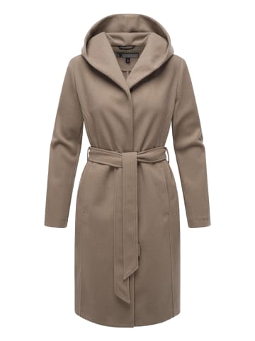 Marikoo Wollmantel Kailii 16 in Dark Taupe