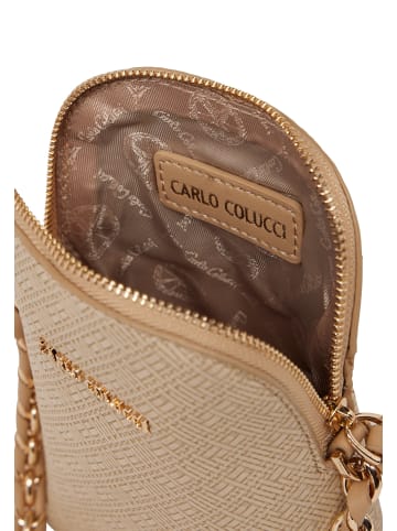 Carlo Colucci Umhängetasche Devalier in Beige