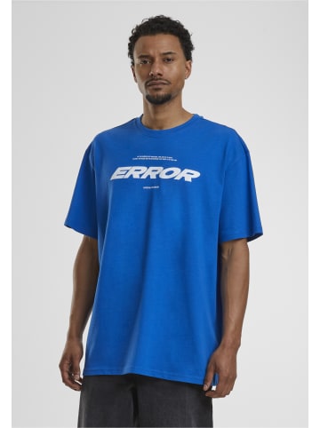 Mister Tee Mister Tee Error Wording Oversize Tee in cobalt blue