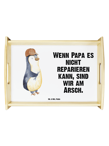 Mr. & Mrs. Panda Tablett Wenn Papa es nicht reparieren kann, sin... in Weiß