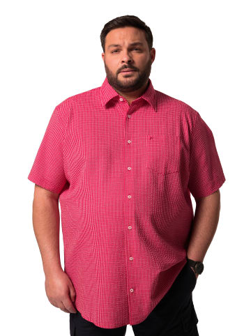 Men Plus Hemd in rot