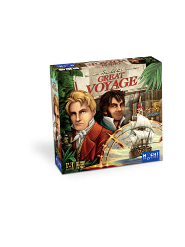 HUCH! Strategiespiel Humboldt's Great Voyage in Bunt