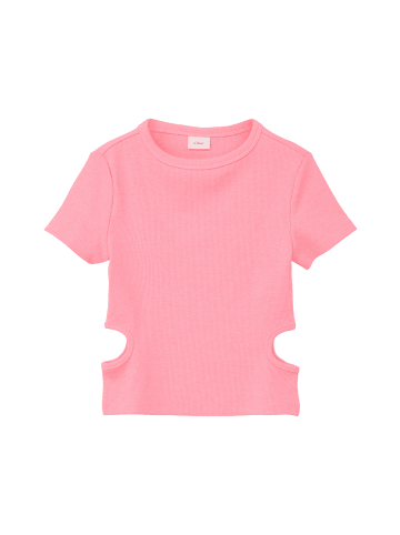 s.Oliver T-Shirt kurzarm in Pink