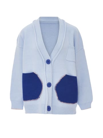 immy Damen Strickjacke in BlauKönigsblau
