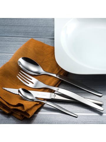 Lou Laguiole 30-tlg. Besteckset JET LAG in edelstahl