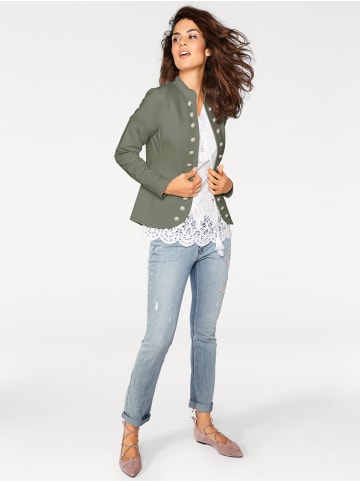 Heine Jersey-Blazer in oliv