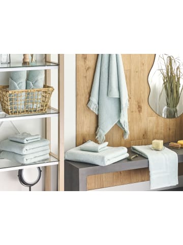 Beliani 9er-Set Handtuch ATIU in Grün