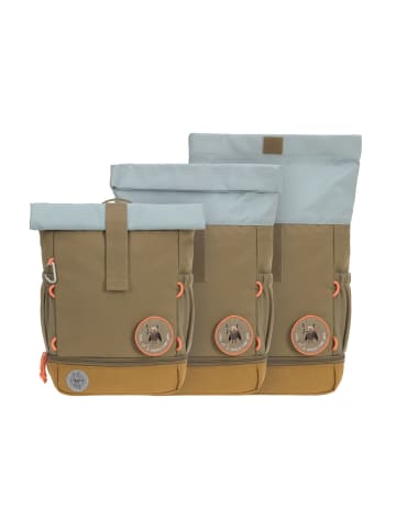 Lässig Lässig Kindergartenrucksack Rolltop Nature olive