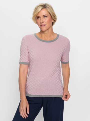 WITT WEIDEN Kurzarmpullover in rosé