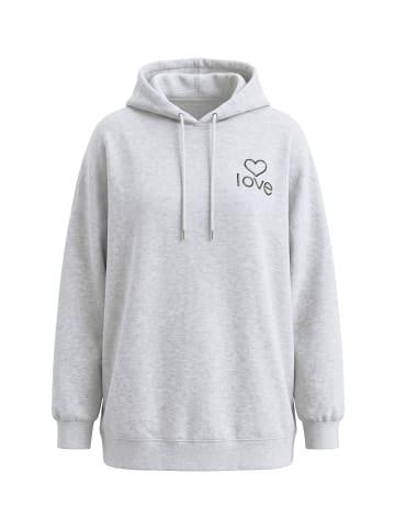 Studio Untold Sweatshirt in hellgrau mélange