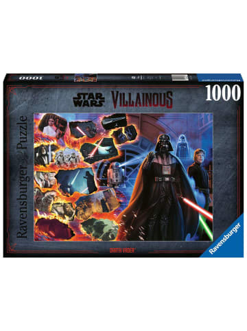Ravensburger Puzzle 1.000 Teile Star Wars Villainous: Darth Vader Ab 14 Jahre in bunt
