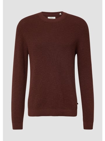 s.Oliver Strickpullover in 3907_bordeaux