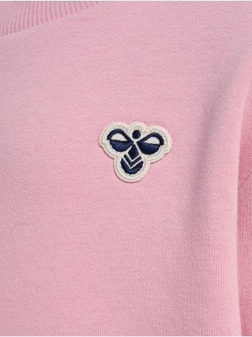 Hummel Kinder Sweatshirt "Mini Loose Crewneck Bee" in Pink
