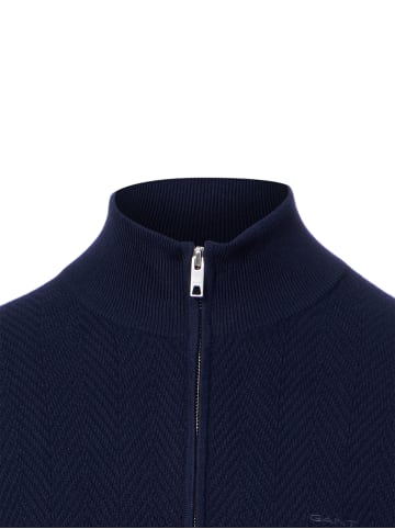 Gant Strickjacke in marine - 0002