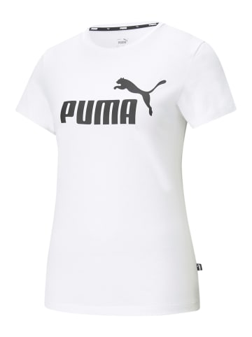 Puma Shirt 'ESS Logo' in weiß
