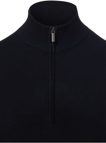 Nils Sundström Pullover in marine - 0002