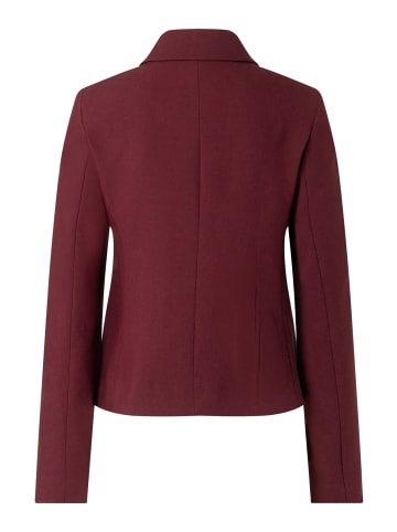 More & More stilvoller, klassischer Kurzblazer in pomegranate red