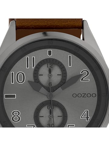 Oozoo Armbanduhr Oozoo Timepieces braun groß (ca. 42mm)