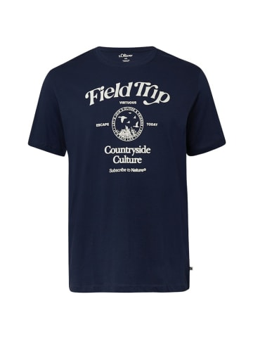 S. Oliver T-Shirt für Erwachsene in blau