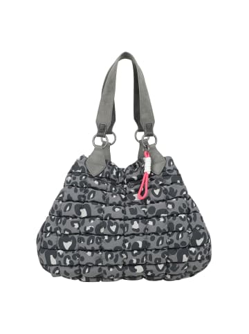 Fritzi aus Preußen Izzy Medium Limited Leo Camel Schultertasche 42 cm in soft anthra