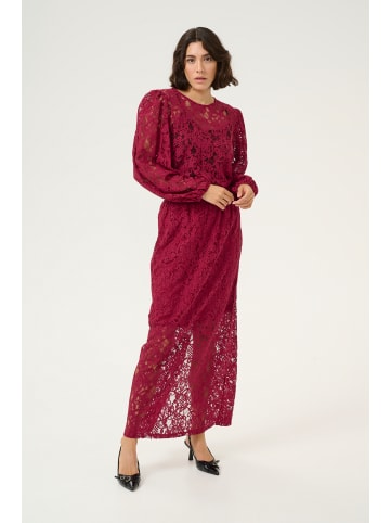 Kaffe Langarm-Bluse KAlanice in Rumba Red