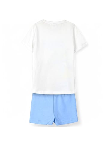 Cerda 2tlg.Outfit T-Shirt & Shorts Bluey & Bingo in Weiß