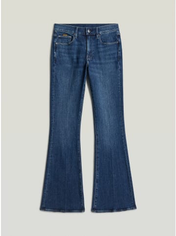 G-Star Raw 3301 Flare Jeans worn in ocean reef