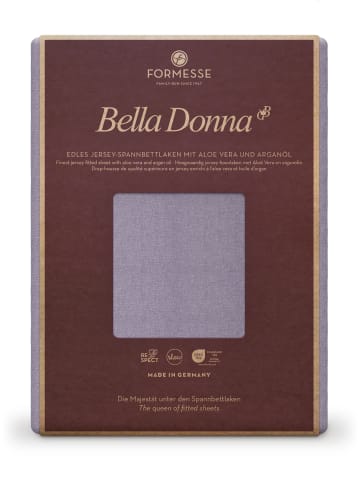 Formesse Spannbettlaken Bella Donna Jersey in Amethyst