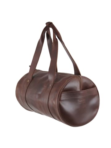 Buckle & Seam Franz Weekender Reisetasche Leder 23 cm brown