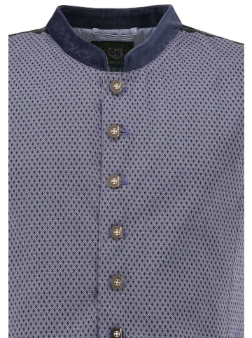 OS-Trachten Trachtenweste Duzar in mittelblau