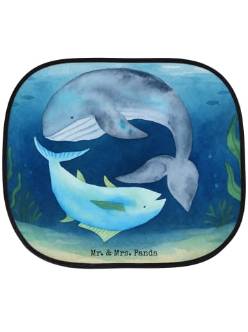 Mr. & Mrs. Panda sonnenschutz Walfisch Thunfisch Design ohne Spruch in Weiß