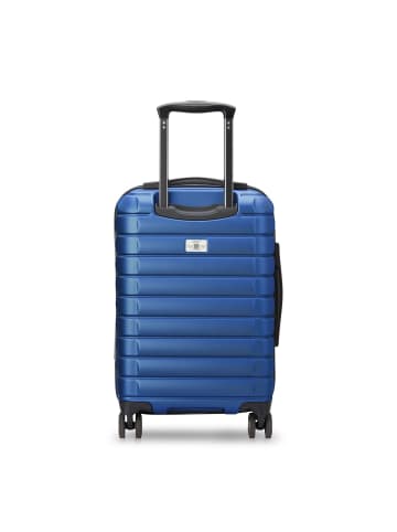 Delsey Shadow 5.0 4-Rollen Kabinentrolley 55 cm in blau