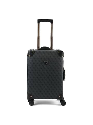 Guess Latona 4 Rollen Kabinentrolley 53 cm in coal logo