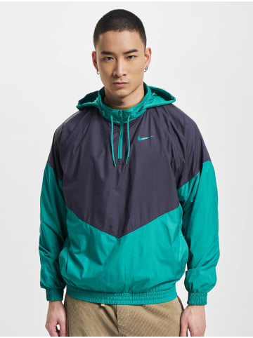 Nike Nike Kapuzenpullover in gridiron/neptune green