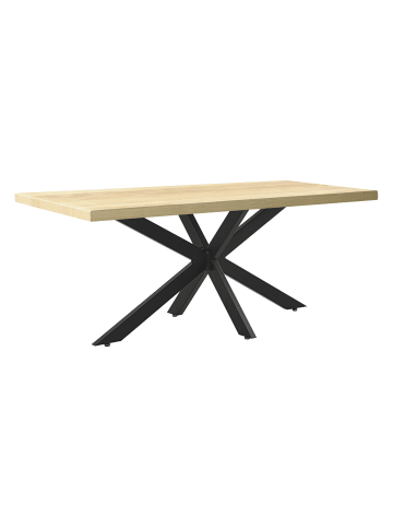 en.casa Tischgestell Oberau in Schwarz (L)120cm (B)68cm (H)71cm