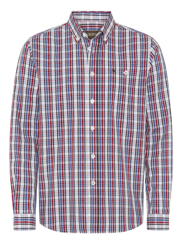 Man's World Karohemd in rot kariert