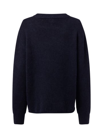 Marie Lund Strickpullover in marine indigo - 0007