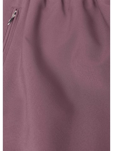 GOLDNER Knitterfreier Reiseschlupfrock in rosenholz