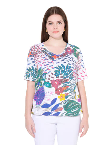 Ulla Popken Shirt in schneeweiß