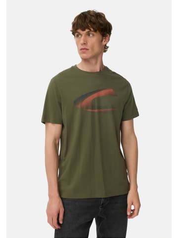 Camel Active T-Shirt mit Print aus nachhaltigem Organic Cotton in Waldgrün