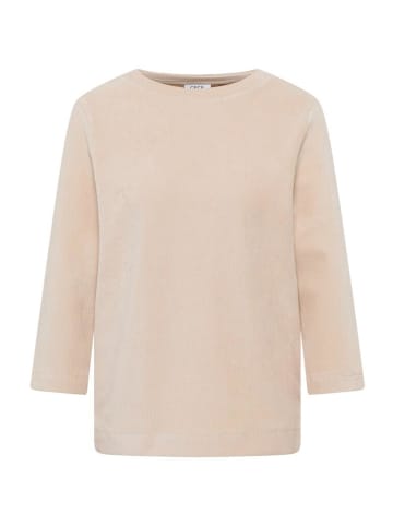 Cecil Langarmshirt in oat milk beige
